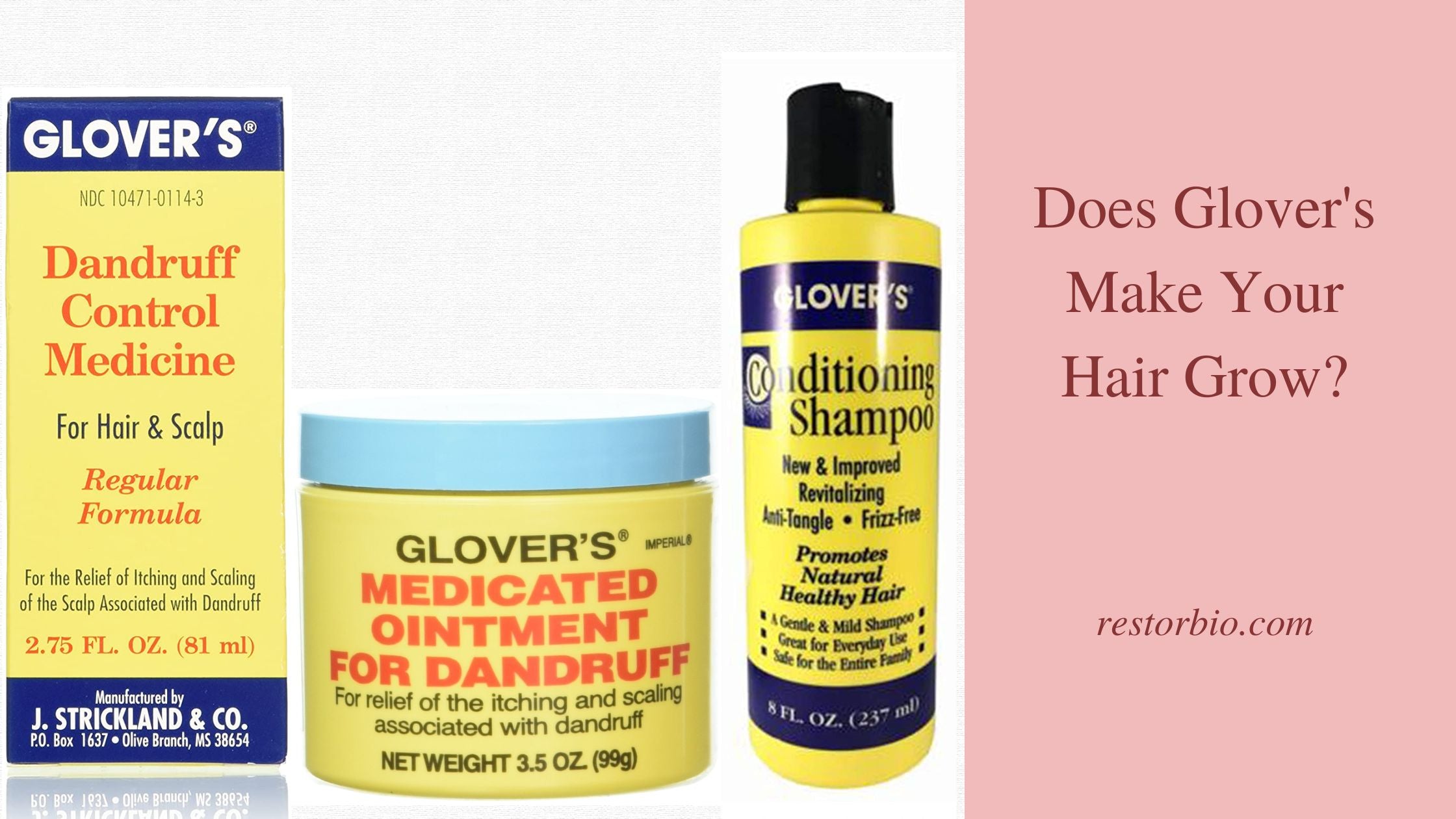 How To Use Glovers Mane For Hair Growth Does Glover's Make Your Hair Grow - Is it Good for your hair growth an