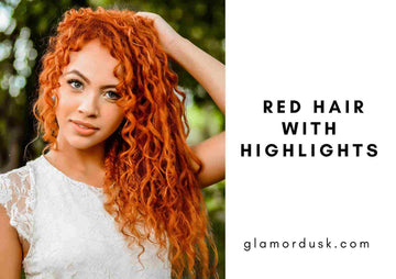 red hair with highlights hair color for women