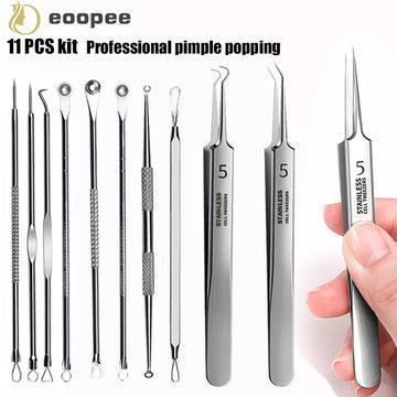 Ultra-Fine Acne Removal Tweezers - Precision for Flawless Skin