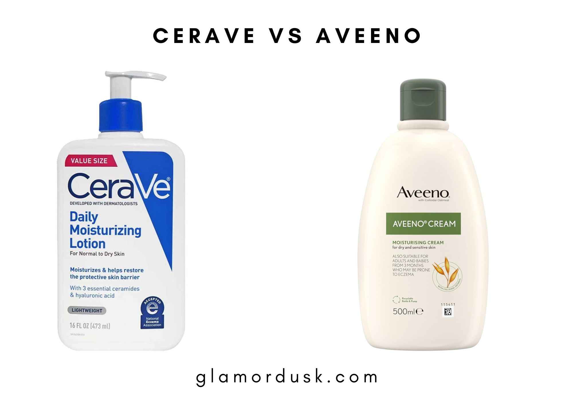 CeraVe vs Aveeno