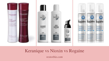 Keranique vs Nioxin vs Rogaine||||||