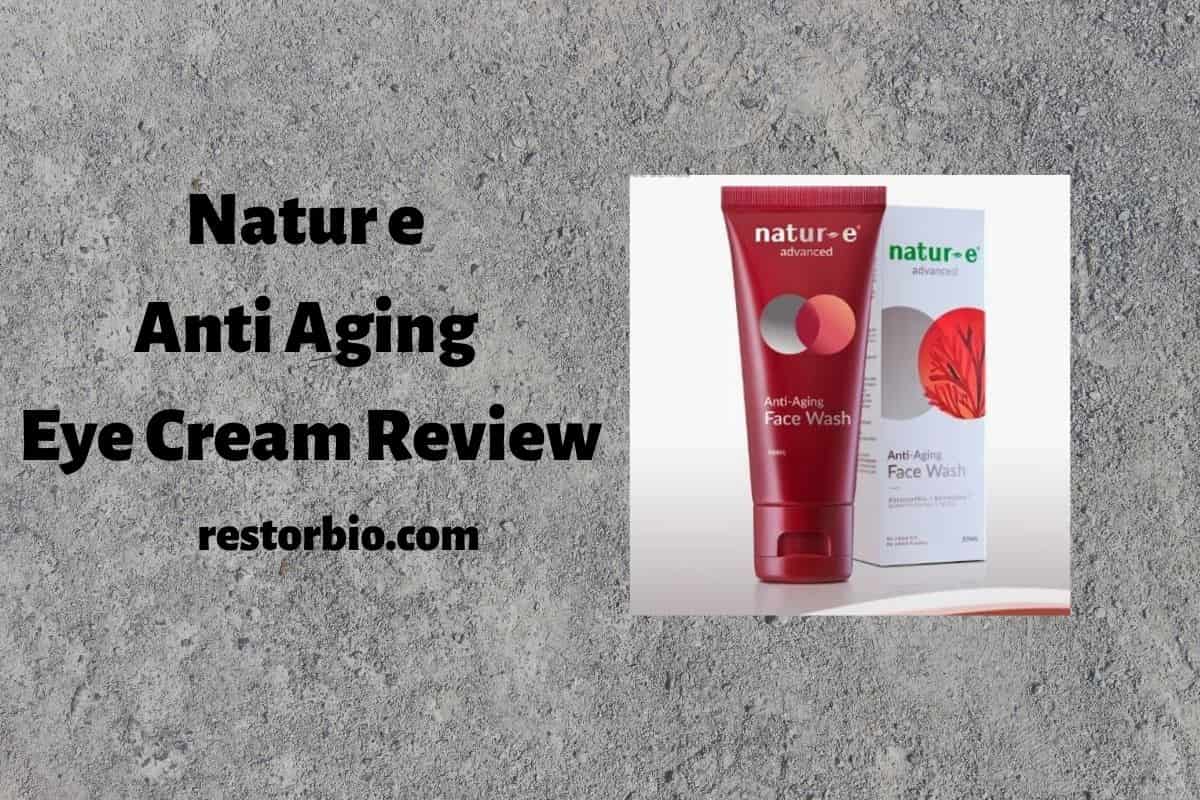 Natur e Anti Aging Eye Cream Review