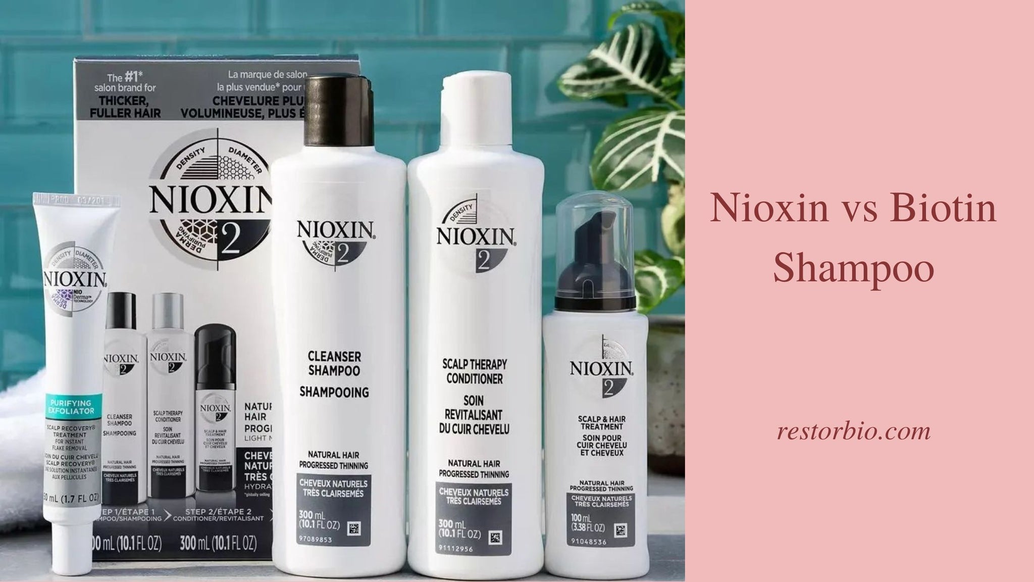 Nioxin vs Biotin Shampoo||||||