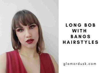 long bob with bangs hairstyles