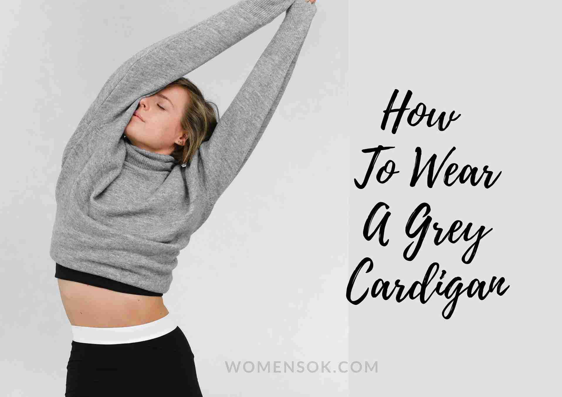 what-to-wear-with-a-grey-cardigan