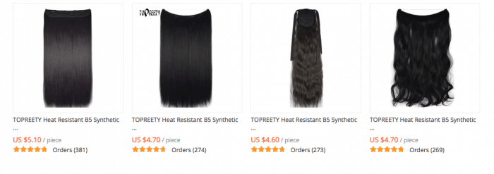 aliexpress hair wig vendor china
